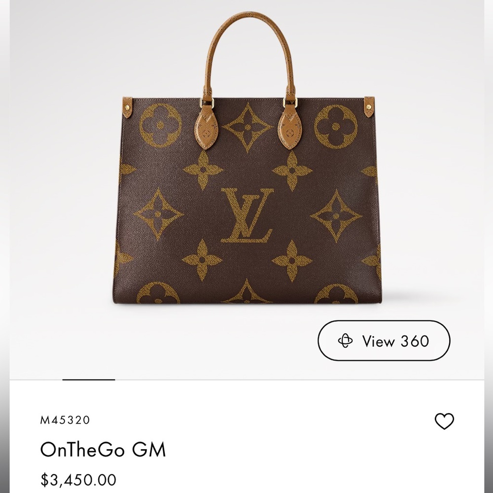 Used Louis Vuitton On The Go GM